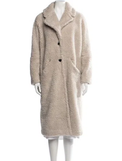 Pre-owned Ba&sh Coat In Neutrals