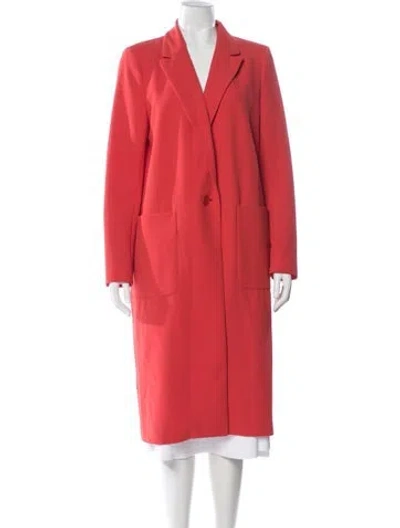 Pre-owned Ba&sh Coat In Orange