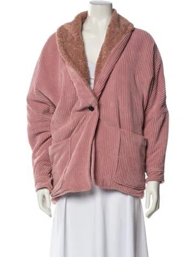 Pre-owned Ba&sh Coat In Pink
