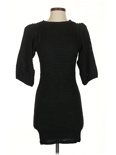 Pre-owned Ba&sh Cocktail Dress In Black