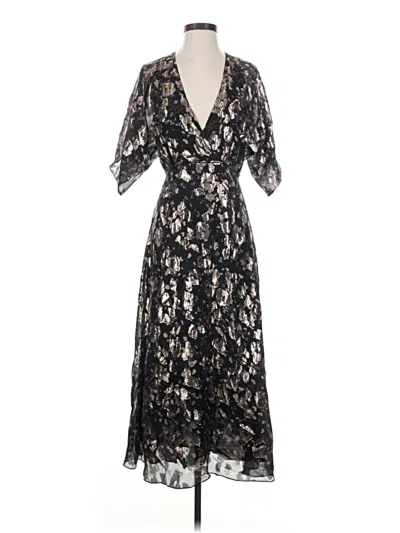 Pre-owned Ba&sh Cocktail Dress In Black