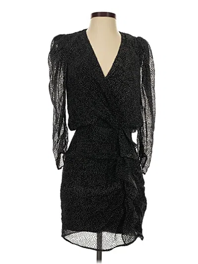 Pre-owned Ba&sh Cocktail Dress In Black