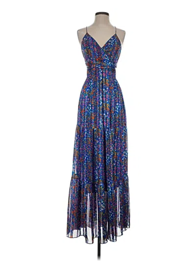Pre-owned Ba&sh Cocktail Dress In Blue