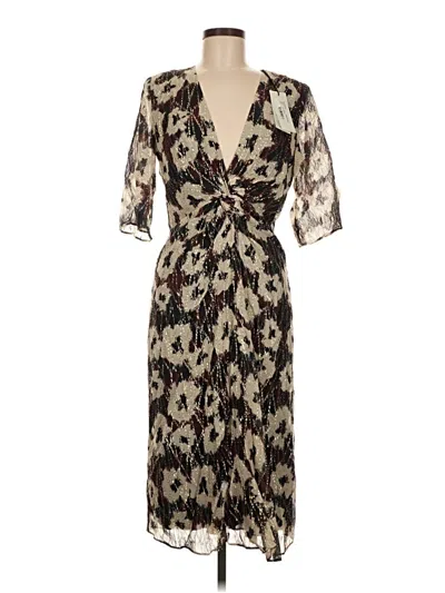 Pre-owned Ba&sh Cocktail Dress In Brown