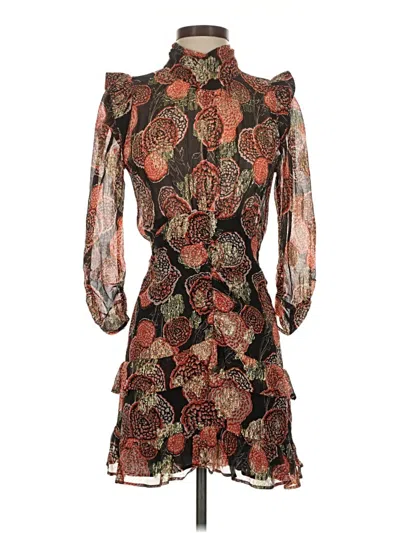 Pre-owned Ba&sh Cocktail Dress In Brown