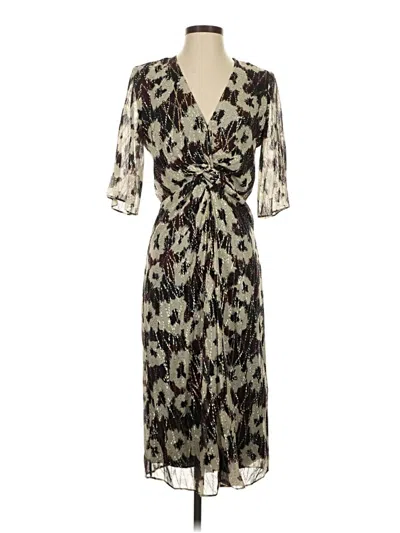 Pre-owned Ba&sh Cocktail Dress In Brown