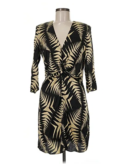 Pre-owned Ba&sh Cocktail Dress In Gold
