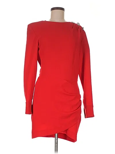 Pre-owned Ba&sh Cocktail Dress In Red