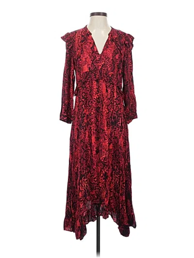 Pre-owned Ba&sh Cocktail Dress In Red