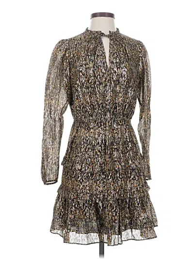 Pre-owned Ba&sh Cocktail Dress In Silver