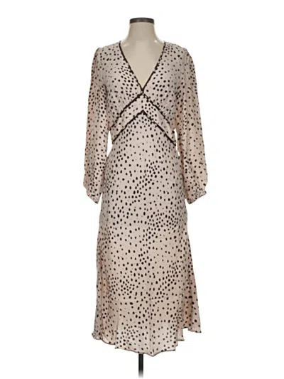 Pre-owned Ba&sh Cocktail Dress In Tan