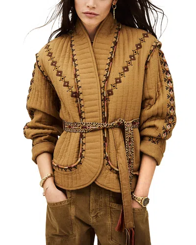 Ba&sh Ba & Sh Cocoon Jacket In Brown