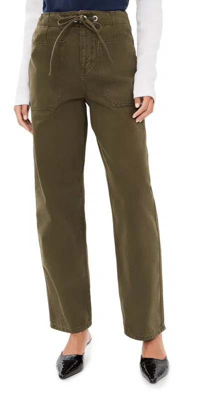 Ba&sh Cocy Pants Kaki In Green