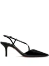 Ba&sh Colce Slingback Pointed-toe Pumps In Black