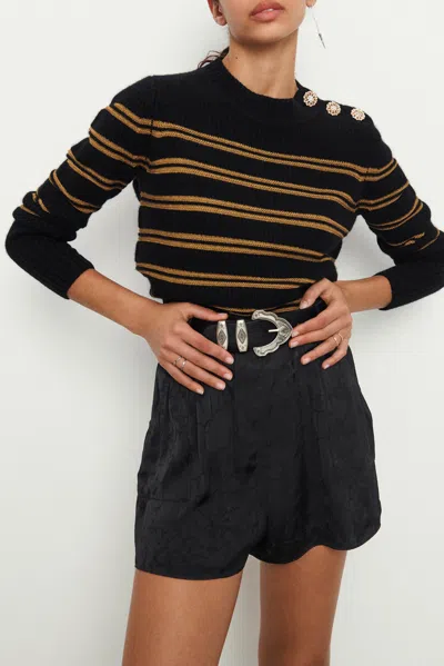 Ba&sh Collar Short Dude For Women In Black