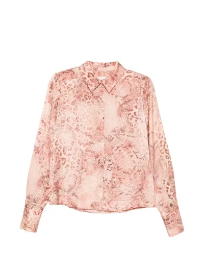 Ba&sh Cornelia Shirt In Pink