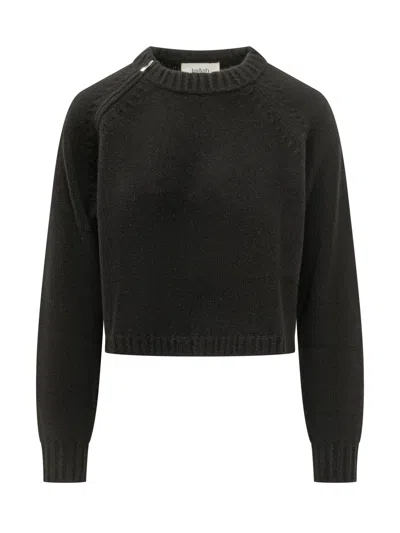 Ba&sh Corvy Knit Jumper In Noir