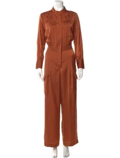 Pre-owned Ba&sh Crew Neck Jumpsuit In Multi