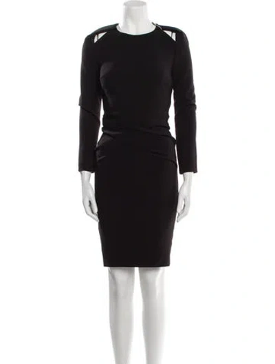 Pre-owned Ba&sh Crew Neck Knee-length Dress W/ Tags In Blue