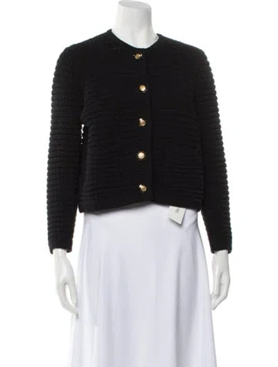 Pre-owned Ba&sh Crew Neck Sweater In Black