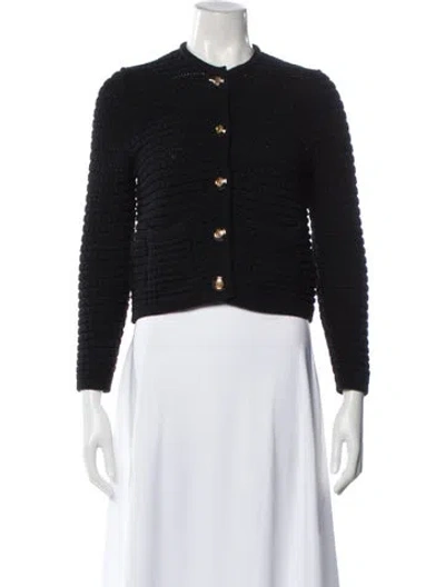 Pre-owned Ba&sh Crew Neck Sweater In Black