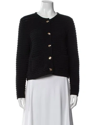 Pre-owned Ba&sh Crew Neck Sweater In Black