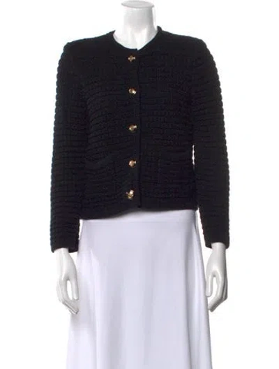 Pre-owned Ba&sh Crew Neck Sweater In Black