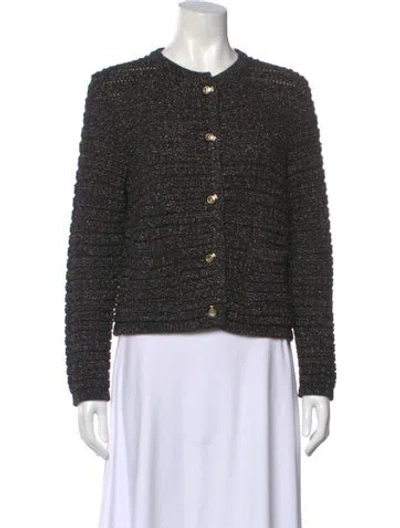Pre-owned Ba&sh Crew Neck Sweater In Black