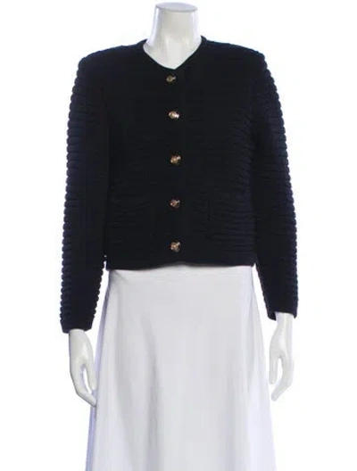 Pre-owned Ba&sh Crew Neck Sweater In Black