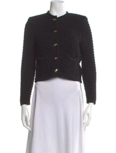 Pre-owned Ba&sh Crew Neck Sweater In Black