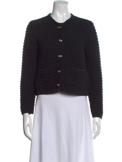 Pre-owned Ba&sh Crew Neck Sweater In Black