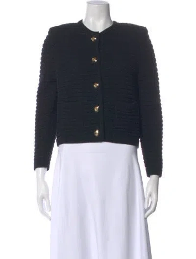 Pre-owned Ba&sh Crew Neck Sweater In Black