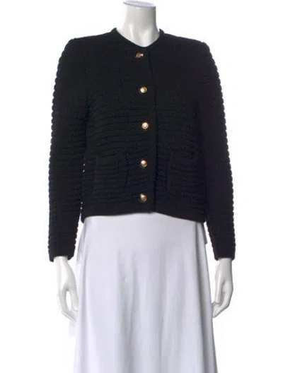 Pre-owned Ba&sh Crew Neck Sweater In Black