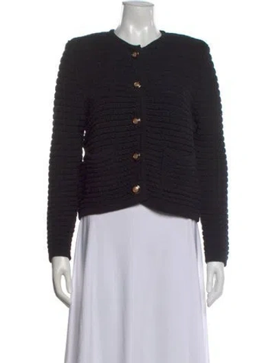 Pre-owned Ba&sh Crew Neck Sweater In Black