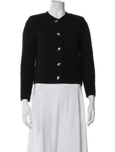 Pre-owned Ba&sh Crew Neck Sweater In Black