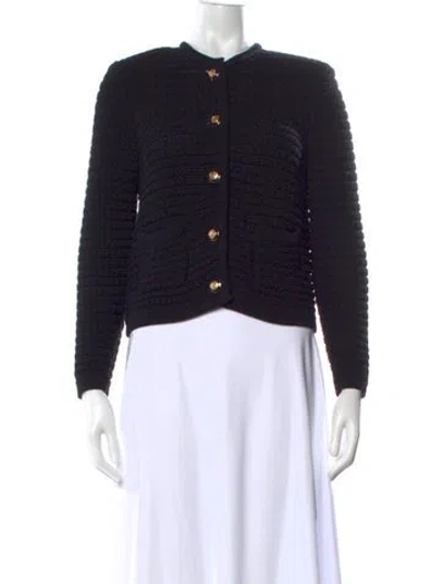 Pre-owned Ba&sh Crew Neck Sweater In Black