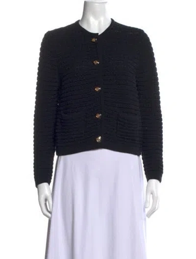 Pre-owned Ba&sh Crew Neck Sweater In Black