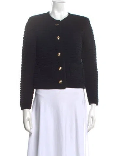 Pre-owned Ba&sh Crew Neck Sweater In Black