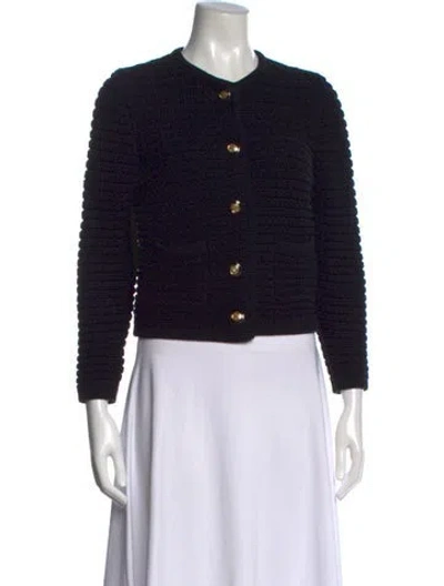 Pre-owned Ba&sh Crew Neck Sweater In Black