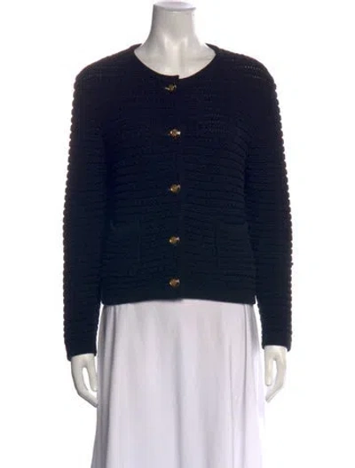 Pre-owned Ba&sh Crew Neck Sweater In Black