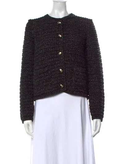 Pre-owned Ba&sh Crew Neck Sweater In Black