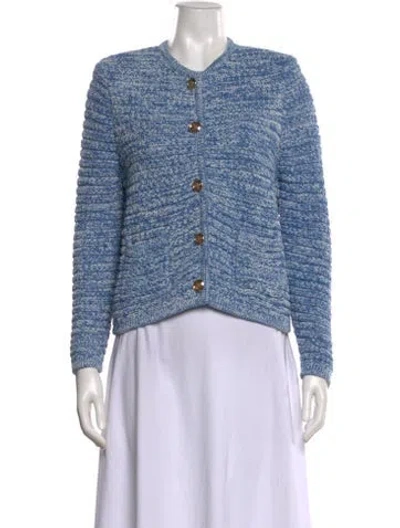 Pre-owned Ba&sh Crew Neck Sweater In Blue