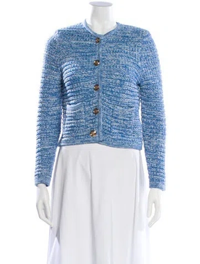 Pre-owned Ba&sh Crew Neck Sweater In Blue