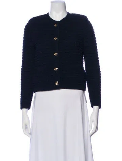 Pre-owned Ba&sh Crew Neck Sweater In Blue