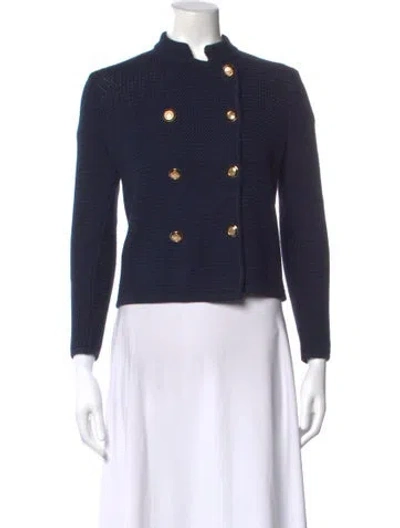 Pre-owned Ba&sh Crew Neck Sweater In Blue