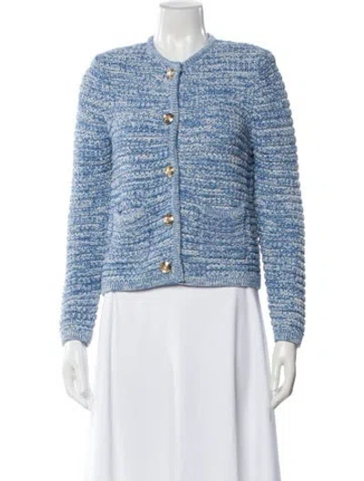 Pre-owned Ba&sh Crew Neck Sweater In Blue