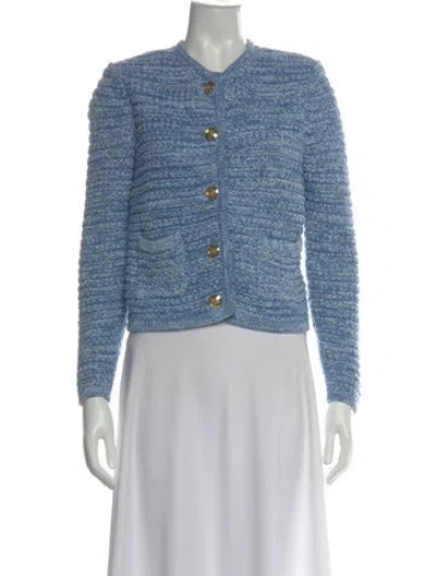 Pre-owned Ba&sh Crew Neck Sweater In Blue