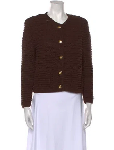 Pre-owned Ba&sh Crew Neck Sweater In Brown