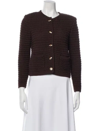 Pre-owned Ba&sh Crew Neck Sweater In Brown