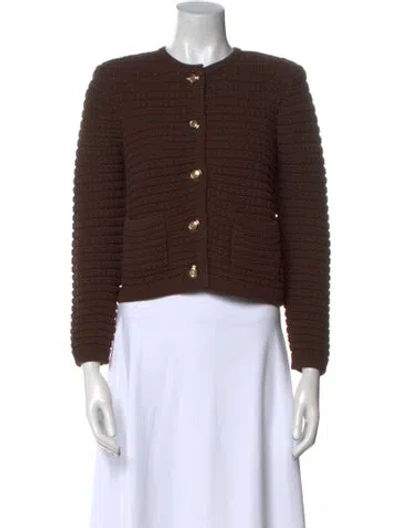 Pre-owned Ba&sh Crew Neck Sweater In Brown